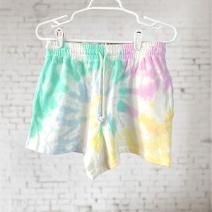 Aeropostale Tie Dye Slouchy Sweat Pant Shorts. Size Medium. NWT